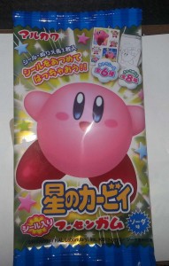 Star Kirby Bubble Gum: Soda Bubble Gum + Sticker Set